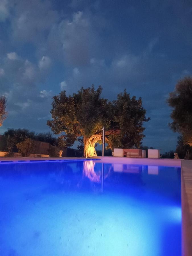 Il Vecchio Carrubo - Villa Con Piscina A Sfioro Macchia di Monte Kültér fotó