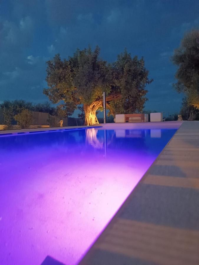 Il Vecchio Carrubo - Villa Con Piscina A Sfioro Macchia di Monte Kültér fotó
